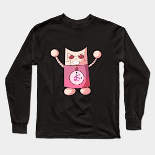 Valentines Day Minimaru, Nekomaru Nidai Long Sleeve T-Shirt